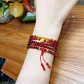 CHUỖI GARNET VIP 5 LI MIX CHARM VÀNG 24K- THIỆN THÀNH GROUP