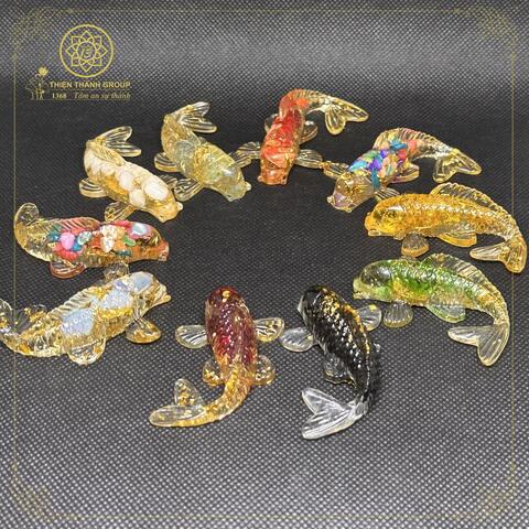 CÁ KOI PHONG THUỶ ĐÁ TỰ NHIÊN- THIỆN THÀNH GROUP