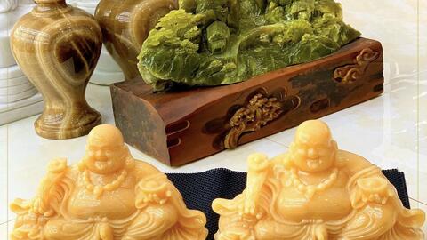 TƯỢNG PHẬT DI LẶC NHƯ Ý PHÁT TÀI NGỌC HOÀNG LONG - THIỆN THÀNH GROUP