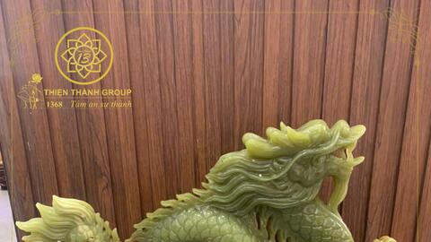 TƯỢNG RỒNG ĐÁ SERPENTINE - THIỆN THÀNH GROUP