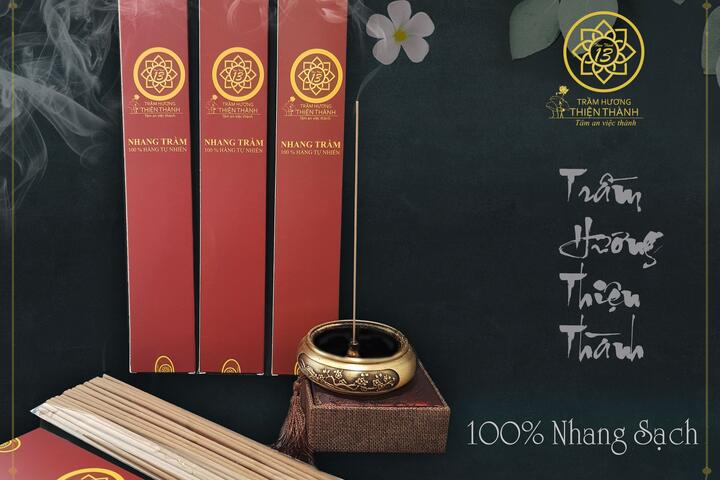 NHANG TRẦM CAO CẤP THIỆN THÀNH - HỘP 100 NÉN