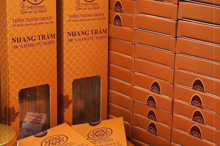 NHANG TRẦM CAO CẤP NÉN NGẮN - HỘP 30 NÉN