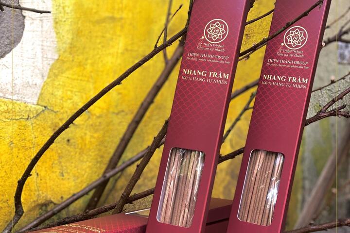 NHANG TRẦM CAO CẤP THIỆN THÀNH - HỘP 30 NÉN