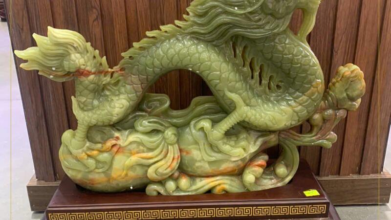 TƯỢNG RỒNG ĐÁ SERPENTINE - THIỆN THÀNH GROUP